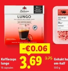 Aanbieding: Koffiecups lungo