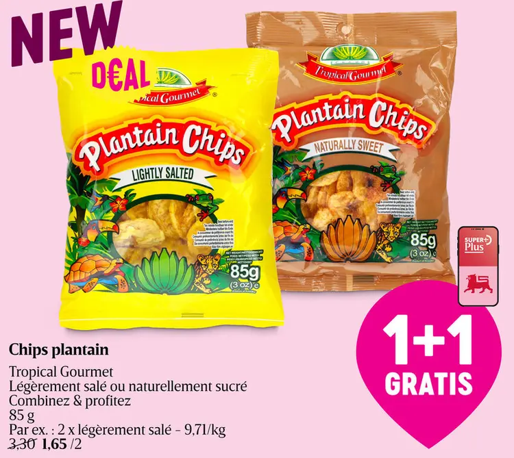Offre: Chips plantain