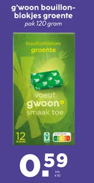 Aanbieding: Bouillonblokjes groente