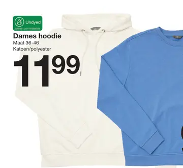 Aanbieding: Dames hoodie