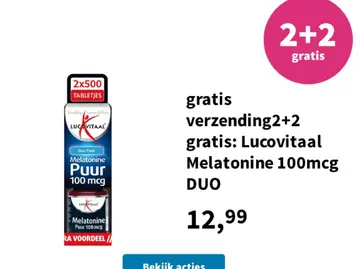 Aanbieding: Lucovitaal Melatonine