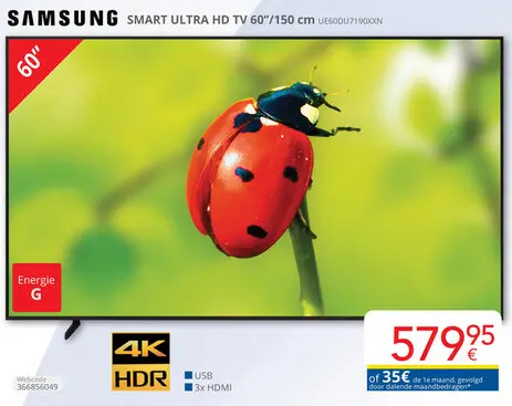 Promotie: Smart ultra hd tv