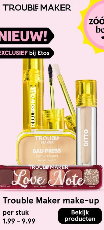 Aanbieding: Trouble Maker make-up
