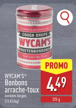 Offre: Bonbons arrache-toux