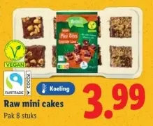 Aanbieding: Raw mini cakes