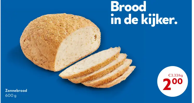 Aanbieding: Zonnebrood