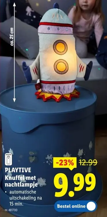 Promotie: Raket lampje