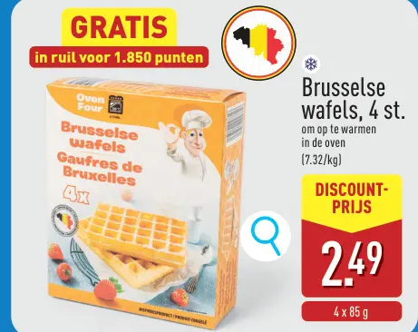 Promotie: Brusselse wafels