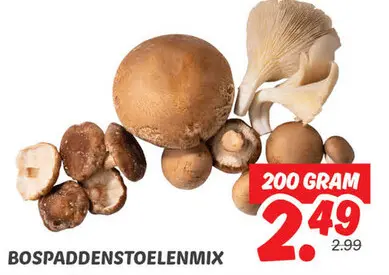 Aanbieding: Bospaddenstoelenmix