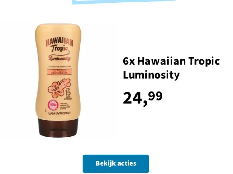 Promotie: Hawaiian Tropic Luminosity