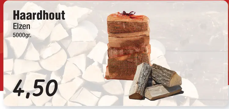 Aanbieding: Haardhout