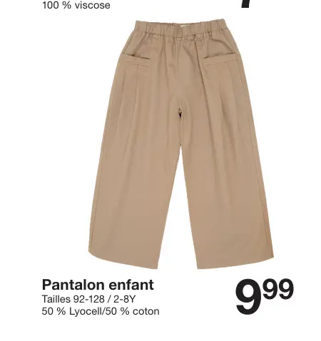 Offre: Pantalon enfant