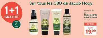 Offre: Huile de CBD pour la peau