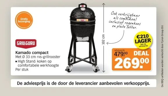Aanbieding: Kamado compact
