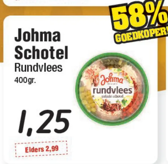 Aanbieding: Schotel