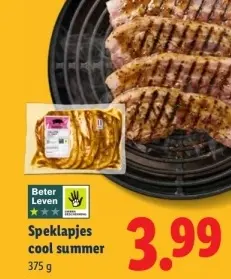 Aanbieding: Speklapjes cool summer