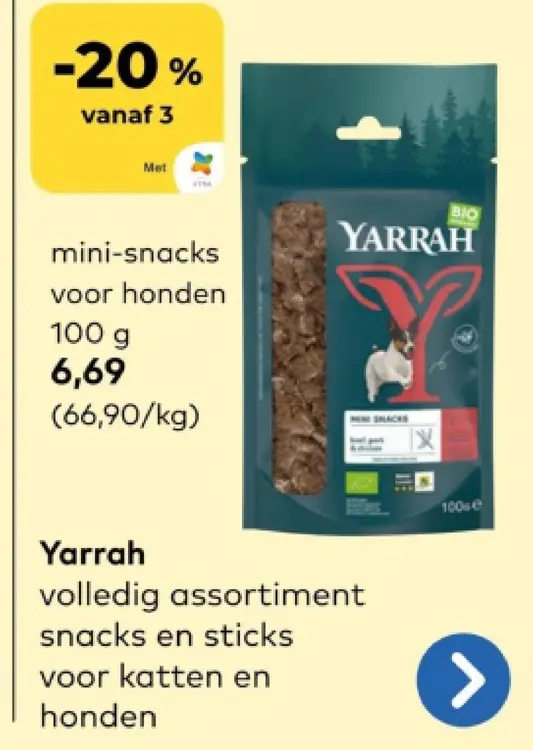 Promotie: mini-snacks