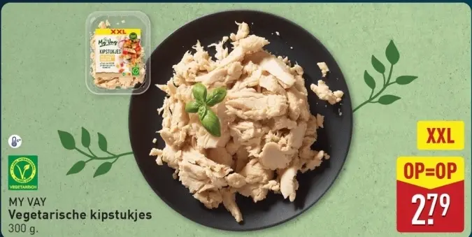 Aanbieding: Vegetarische kipstukjes