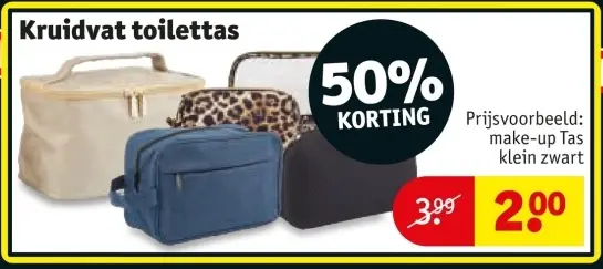 Aanbieding: Kruidvat toilettas