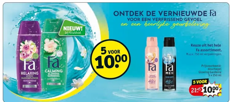 Aanbieding: Hele Fa assortiment