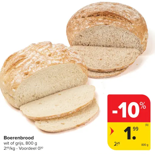 Promotie: Boerenbrood