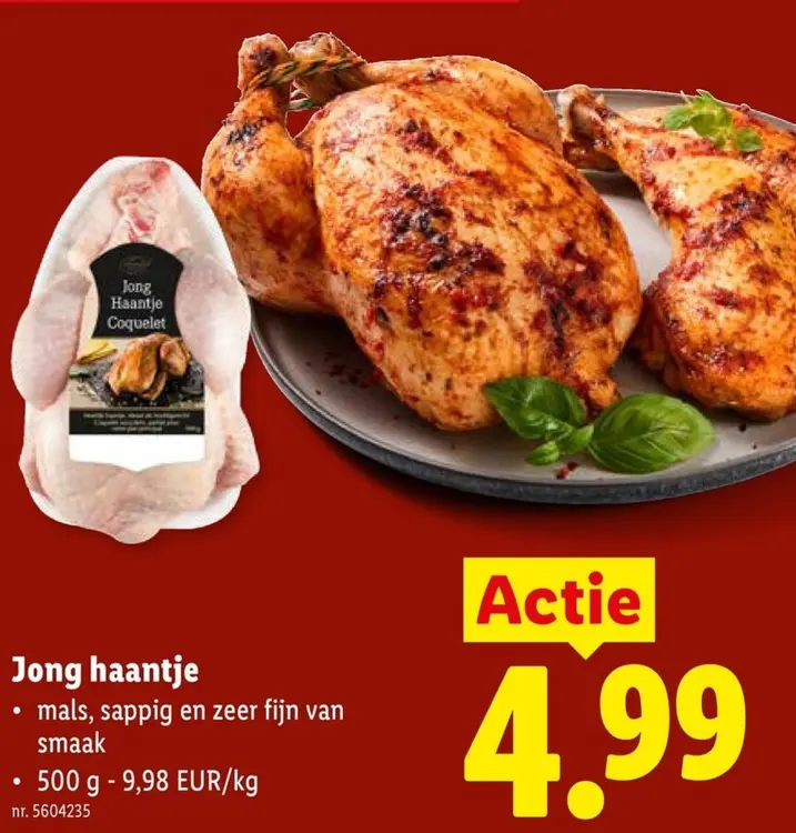 Promotie: Jong haantje