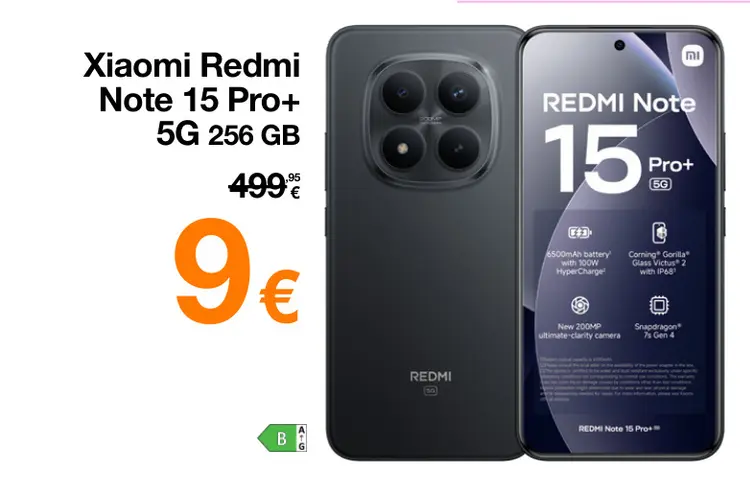 Promotie: Redmi Note 15 Pro+ 5G 256 GB