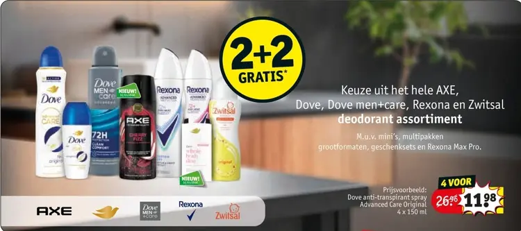 Aanbieding: Deodorant assortiment