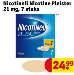 Aanbieding: Nicotinell Nicotine Pleister
