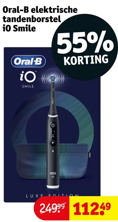 Aanbieding: Oral-B elektrische tandenborstel iO Smile
