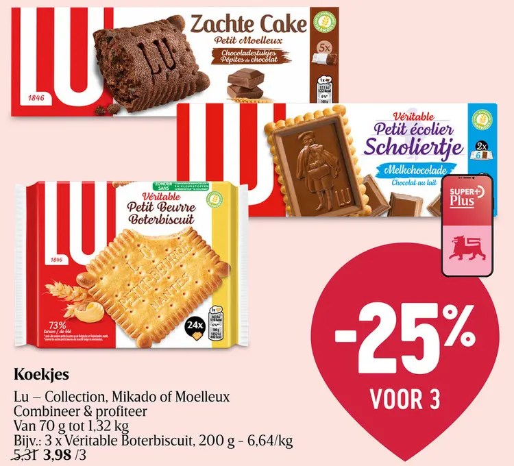 Promotie: Koekjes Lu - Collection, Mikado of Moelleux