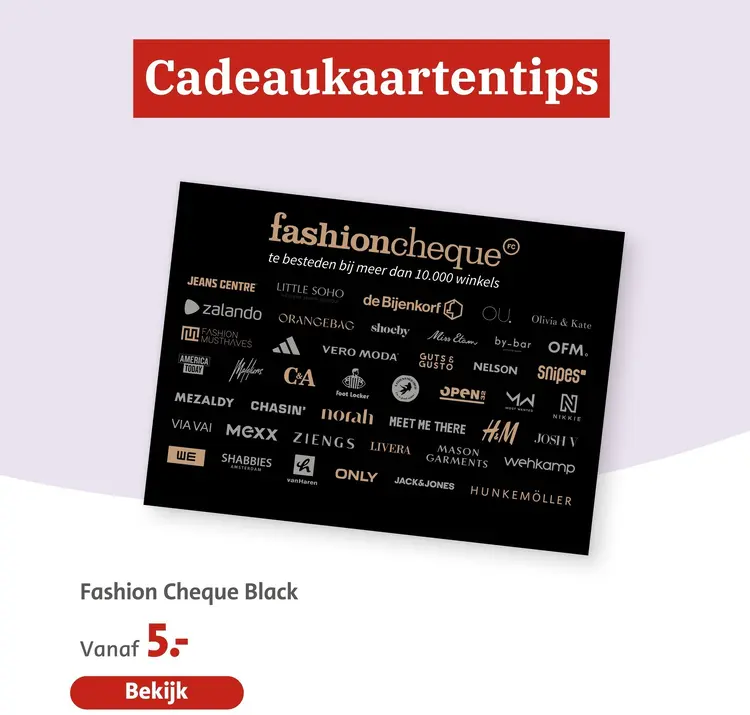 Aanbieding: Fashion Cheque Black