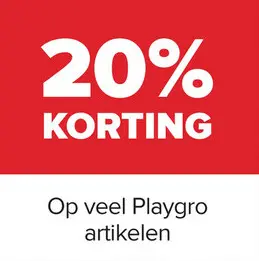 Aanbieding: Playgro artikelen