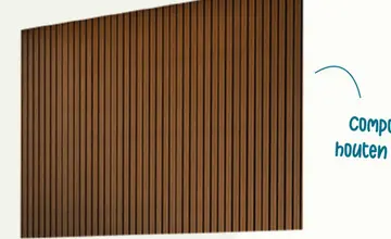 Aanbieding: Composiet houten