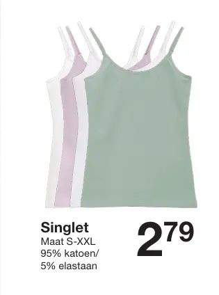 Promotie: Singlet