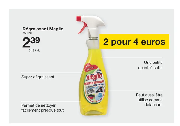 Offre: Dégraissant Meglio