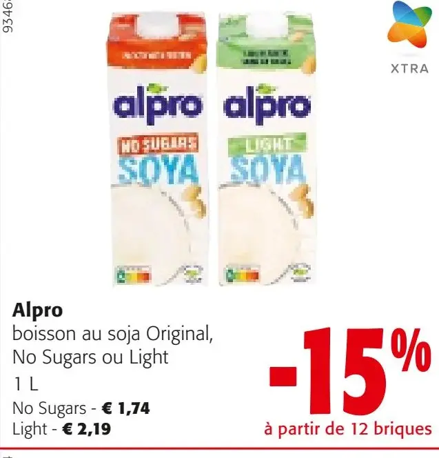 Offre: boisson au soja Original, No Sugars ou Light