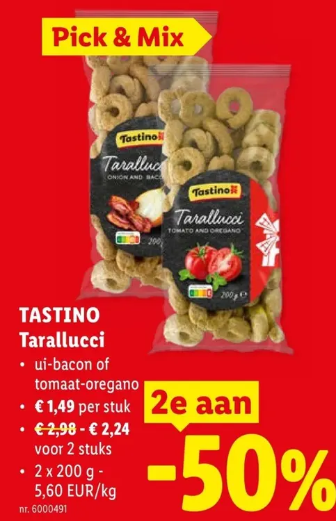 Promotie: Tarallucci