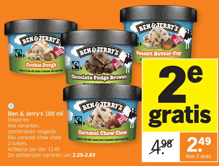 Promotie: Ben & Jerry's