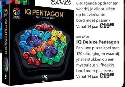 Aanbieding: IQ Deluxe Pentagon
