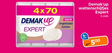 Aanbieding: Demak'up wattenschijfjes Expert
