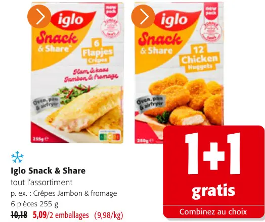 Offre: Snack & Share