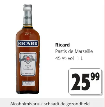 Promotie: Pastis de Marseille