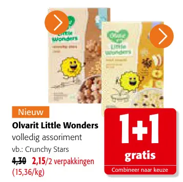 Promotie: Olvarit Little Wonders