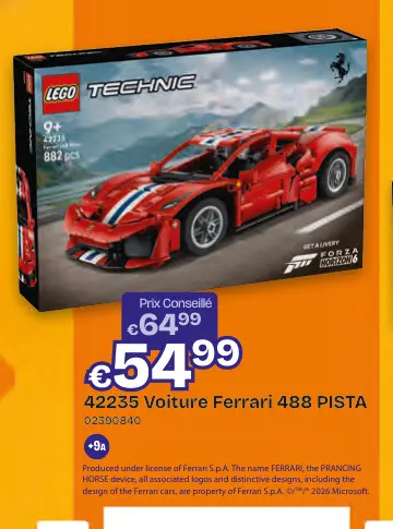 Offre: Voiture Ferrari 488 PISTA
