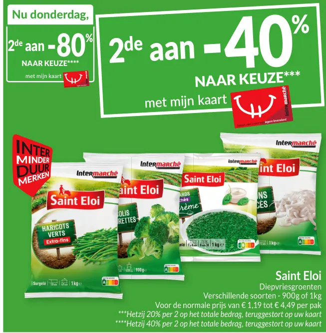 Promotie: Diepvriesgroenten