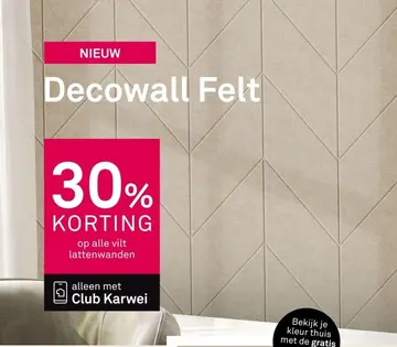 Aanbieding: Decowall Felt