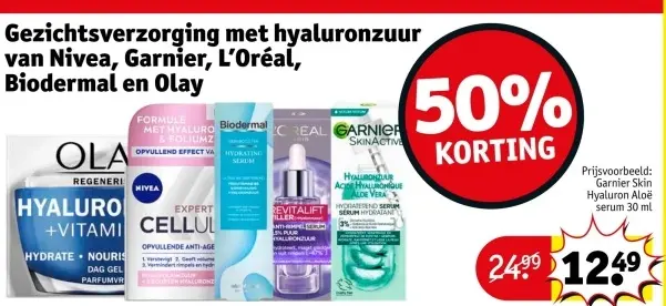 Aanbieding: Garnier Skin Hyaluron Aloë serum