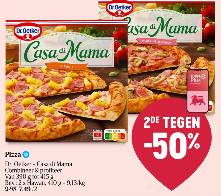 Promotie: Pizza Casa di Mama
