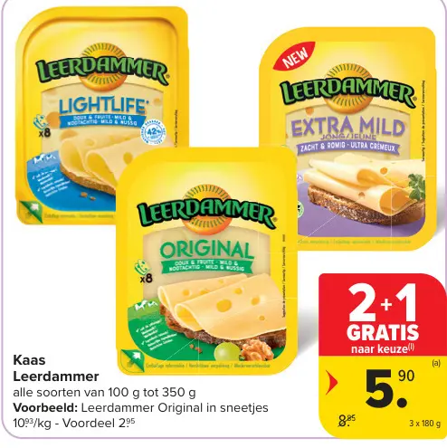 Promotie: Kaas Leerdammer